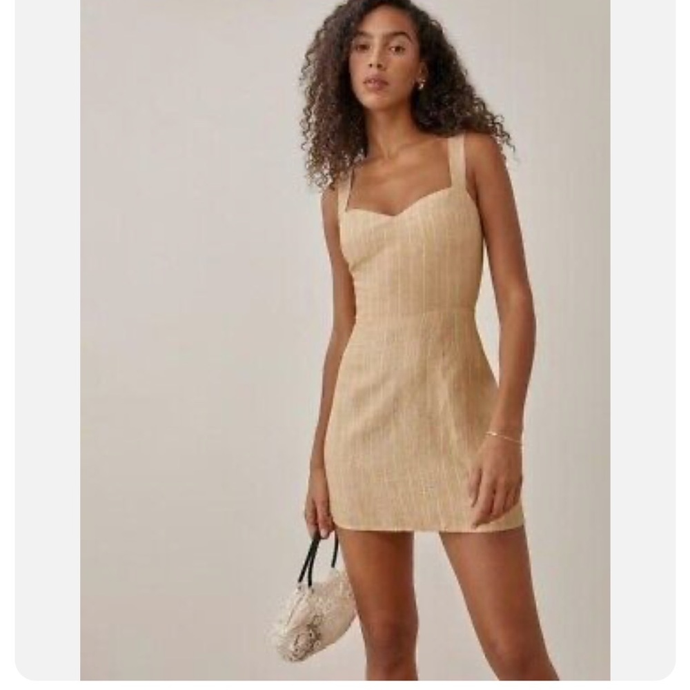 Reformation Miso Linen Dress